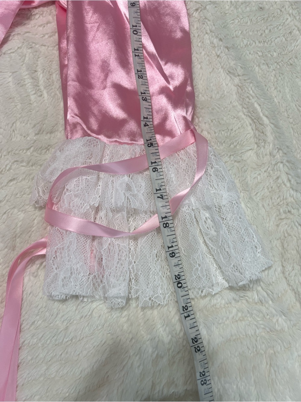 Dolls Kill Trickz N’ Treatz Cake Queen Costume Pink Lace Dress XL NWT - Picture 10 of 11